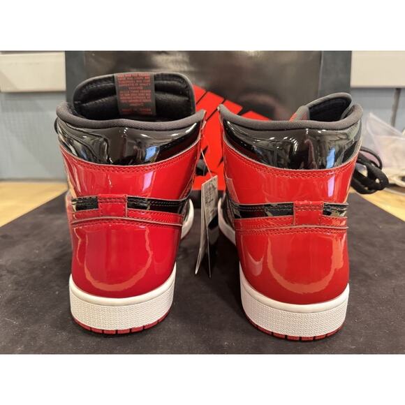 Jordan 1 Retro OG High Patent Bred 10.5 LS(330316) main image 14